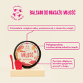 Balsam do masażu Miłość 100 ml - Cztery Szpaki