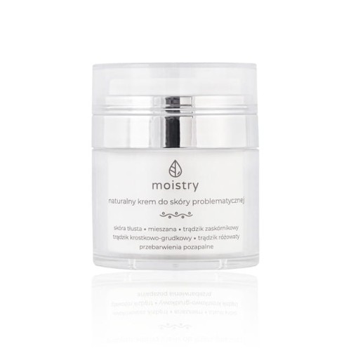 Naturalny krem do skóry problematycznej 50 ml - Moistry