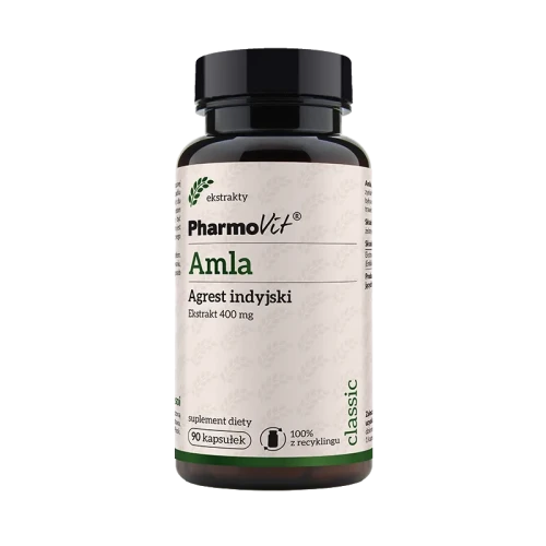 Amla 400 mg 90 kapsułek - PharmoVit
