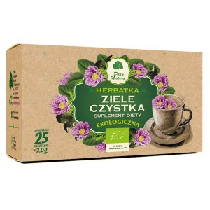 Czystek ziele EKO fix 25 x 2 g (saszetki) - suplement diety - Dary Natury