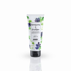 Winogrona i Keratyna Maska do włosów średnioporowatych 200 ml - Anwen