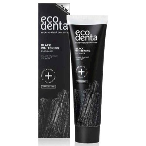Pasta do zębów Extra Black wybielająca z węglem drzewnym i teavigo 100 ml - Ecodenta