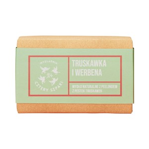 Mydło Truskawka i Werbena 110 g - Cztery Szpaki