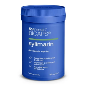 Bicaps Sylimarin sylimaryna + cynaryna 60 kapsułek - ForMeds