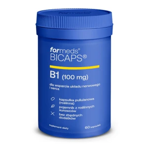Bicaps Witamina B1 tiamina 60 kapsułek - ForMeds