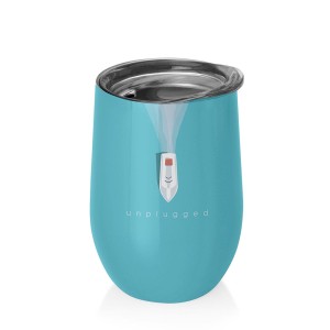 Kubek ze stali nierdzewnej z pokrywką Unplugged 420 ml - Chic-mic 