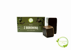 Mydło naturalne z Borowiną 100% roślinne 100 g - Koszyczek Natury 