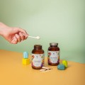 Colostrum z mleczkiem pszczelim, cynkiem i bananem Miodziś - proszek 61 g Manufaktura Rodziny Sadowskich
