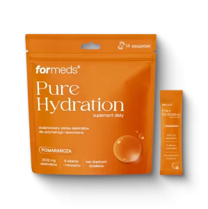 Elektrolity Pure Hydration pomarańcza 14 saszetek - ForMeds