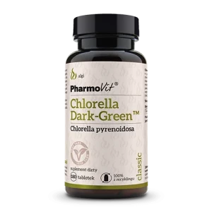 Chlorella Dark-Green™ 180 tabletek vege - PharmoVit