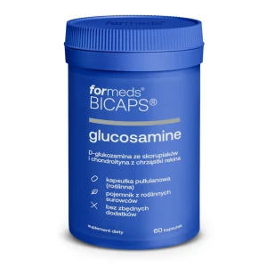 Bicaps Glucosamine glukozamina + chondroityna 60 kapsułek - ForMeds