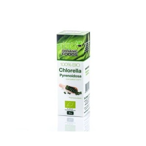BIO Chlorella Pyrenoidosa 400 tabletek - Bio Organic Foods