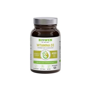 Witamina D3 4000 IU 120 kapsułek - Biowen