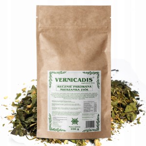 Vernicadis ręcznie pakowana mieszanka ziołowa Piołun Orzech Oman 100 g - NaturaGo