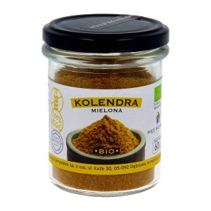 Kolendra mielona BIO bezglutenowa 60 g - Pięć Przemian