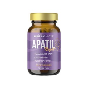 PRZECENA! (krótki termin) Apatil Night 30 kapsułek - Hiro.Lab x Kamila Wybrańczyk