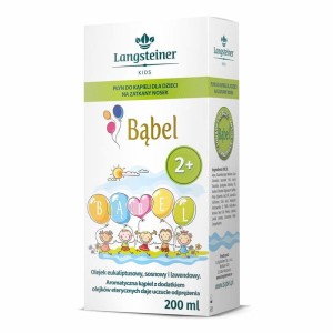 Bąbel Płyn do kąpieli dla dzieci na zatkany nosek 200 ml - Langsteiner