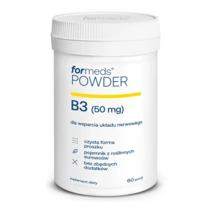 Witamina B3 niacyna proszek 60 porcji - ForMeds Powder