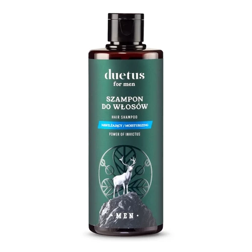 Szampon do włosów nawilżający Invictus 300 ml - Duetus for men