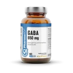 GABA kwas gamma-aminomasłowy 650 mg 60 kapsułek - PharmoVit