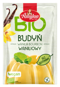 Budyń waniliowy bezglutenowy BIO 40 g - Amylon