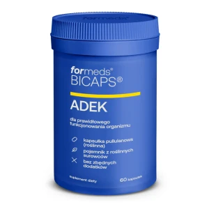 Bicaps ADEK witaminy A + D + E + K 60 kapsułek - ForMeds
