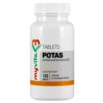 Potas cytrynian potasu 100 tabletek - MyVita