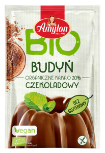 Budyń czekoladowy bezglutenowy BIO 40 g - Amylon