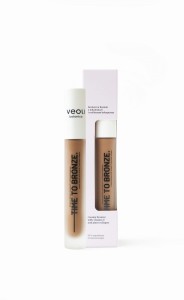 Bronzer w kremie z witaminą c i roślinnym kolagenem Time To Bronze 10 ml - Veoli Botanica