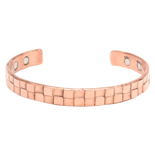 Miedziana bransoletka z magnesami wzór 1087 - Sattva