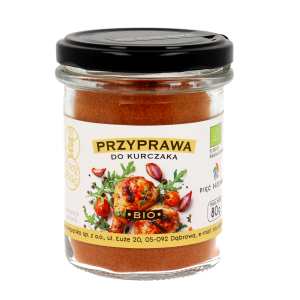 Przyprawa do kurczaka BIO bezglutenowa 80 g - Pięć Przemian