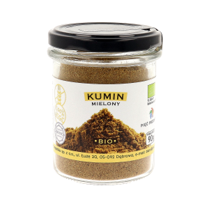 Kumin mielony BIO bezglutenowy 90 g - Pięć Przemian