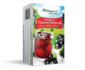 Herbatka z czarnej porzeczki fix 20 x 2 g (saszetki) - Herbapol