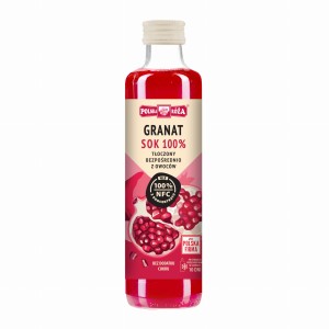 Sok granat NFC 100% bez cukru 250 ml - Polska Róża 
