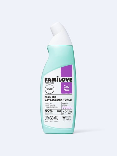 Płyn do czyszczenia toalet Słoneczna Lawenda 750 ml - Yope Familove