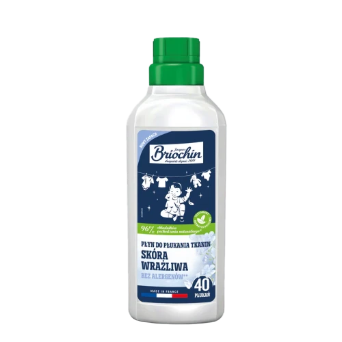 Płyn do płukania tkanin skóra wrażliwa 750 ml - Briochin