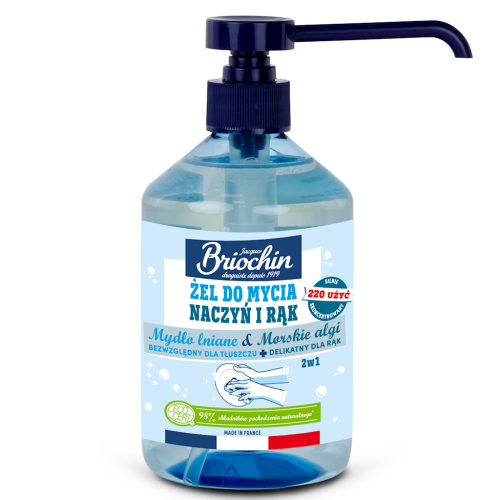 Żel do mycia naczyń i rąk 2w1 500 ml - Briochin