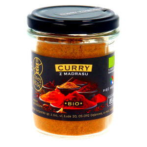 Curry z Madrasu BIO bezglutenowe 85 g - Pięć Przemian 
