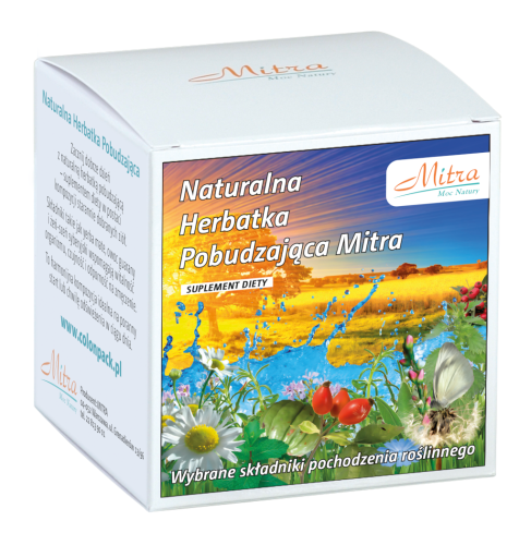 Naturalna herbatka Pobudzająca fix (30 x 2 g) - Mitra
