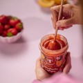 Miód z truskawką i cytryną 430 g - Pasieki Rodziny Sadowskich