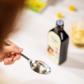 Tran Kids o smaku bananowym w postaci oleju 250 ml - Pasieki Rodziny Sadowskich