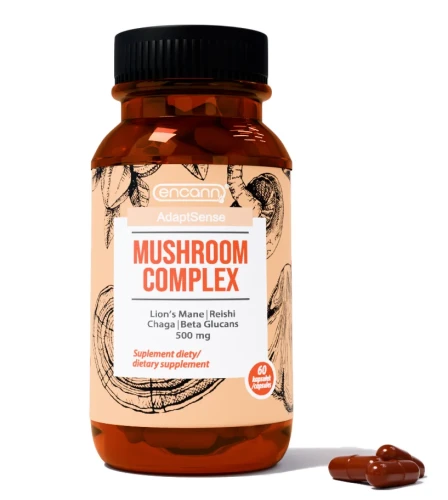 Mushroom Complex 500 mg 60 kapsułek - Encann