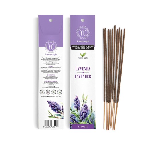 Kadzidła indyjskie Lawenda 10 sztuk 16 g - Your Candle