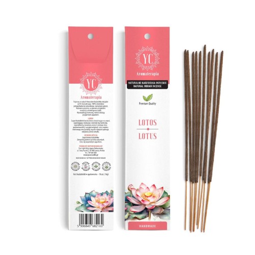 Kadzidła indyjskie Lotos 10 sztuk 16 g - Your Candle