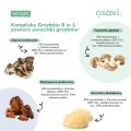Kompleks Grzybów 8 w 1 proszek 200 g - Osavi