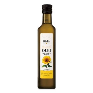 Olej słonecznikowy zimnotłoczony 1 l - Olvita