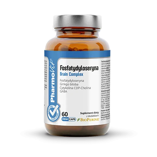 Fosfatydyloseryna Brain Complex 60 kapsułek - Pharmovit