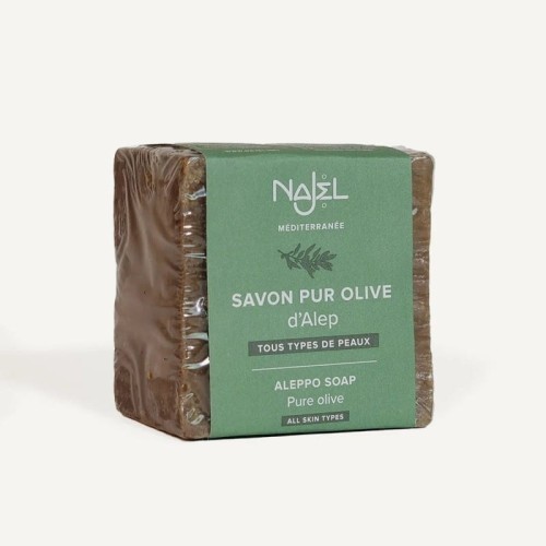 Mydło z Aleppo 100% oliwkowe 190 g - Najel