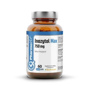 Inozytol Max 750 mg Mio-inozytol 60 kapsułek - PharmoVit