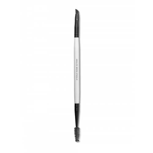 Podwójny pędzelek do brwi Angled Brow - Spoolie Brush - Lily Lolo